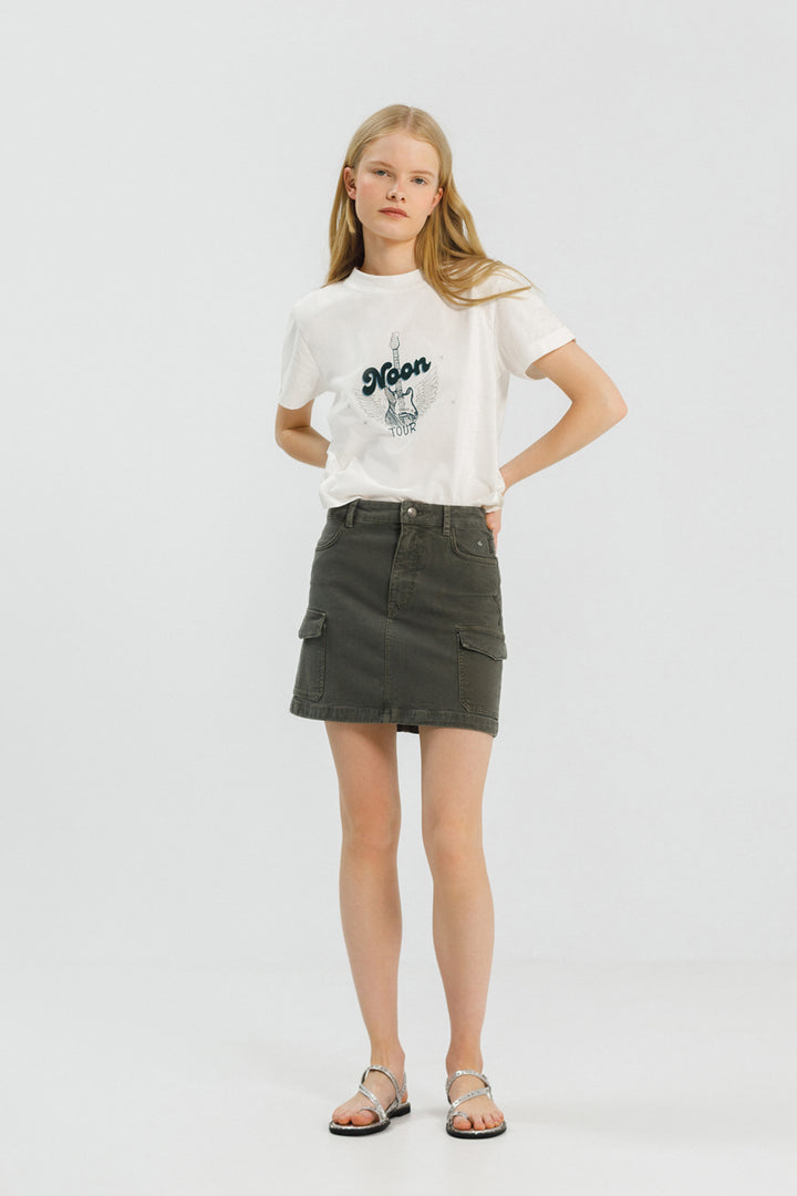 MERY CARGO MINI SKIRT