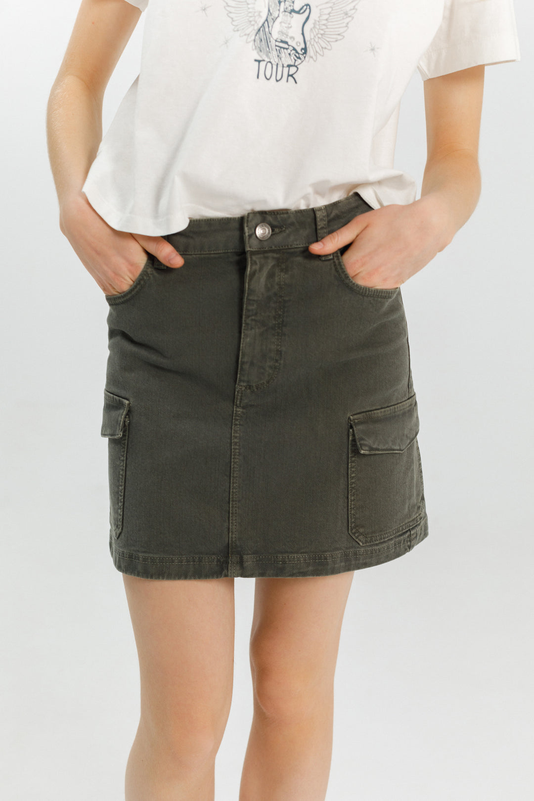 MERY CARGO MINI SKIRT