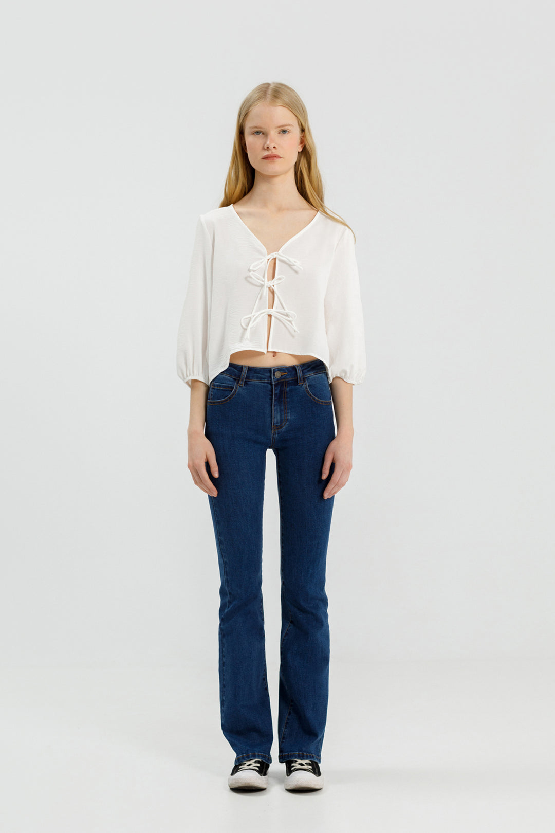 BASIC DENIM BELL JEANS