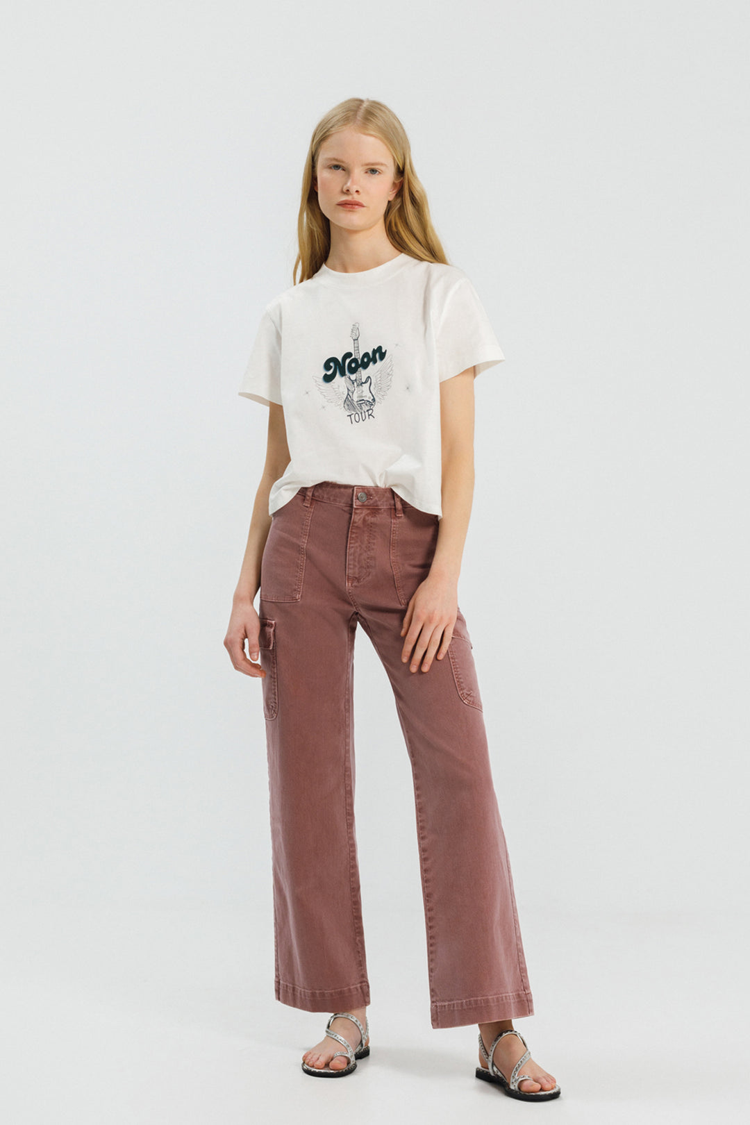 JEANS CULOTTE CARGO