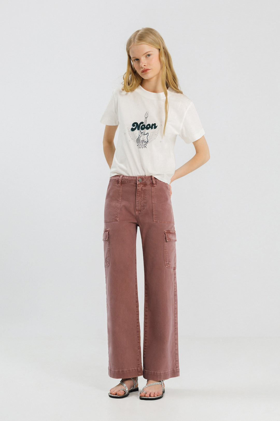 JEANS CULOTTE CARGO