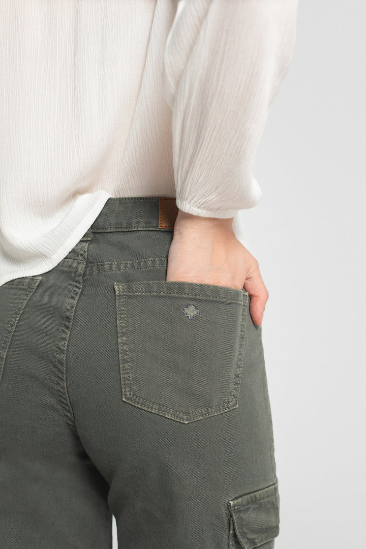 JEANS CULOTTE CARGO