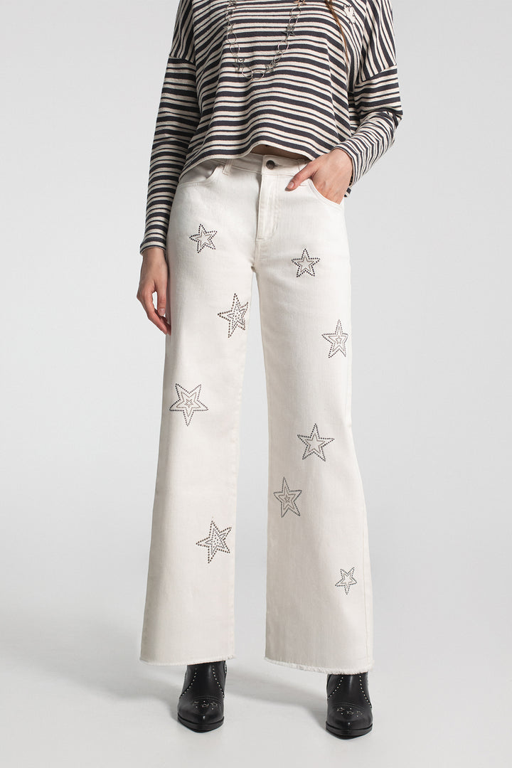 STUDDED STAR JEANS