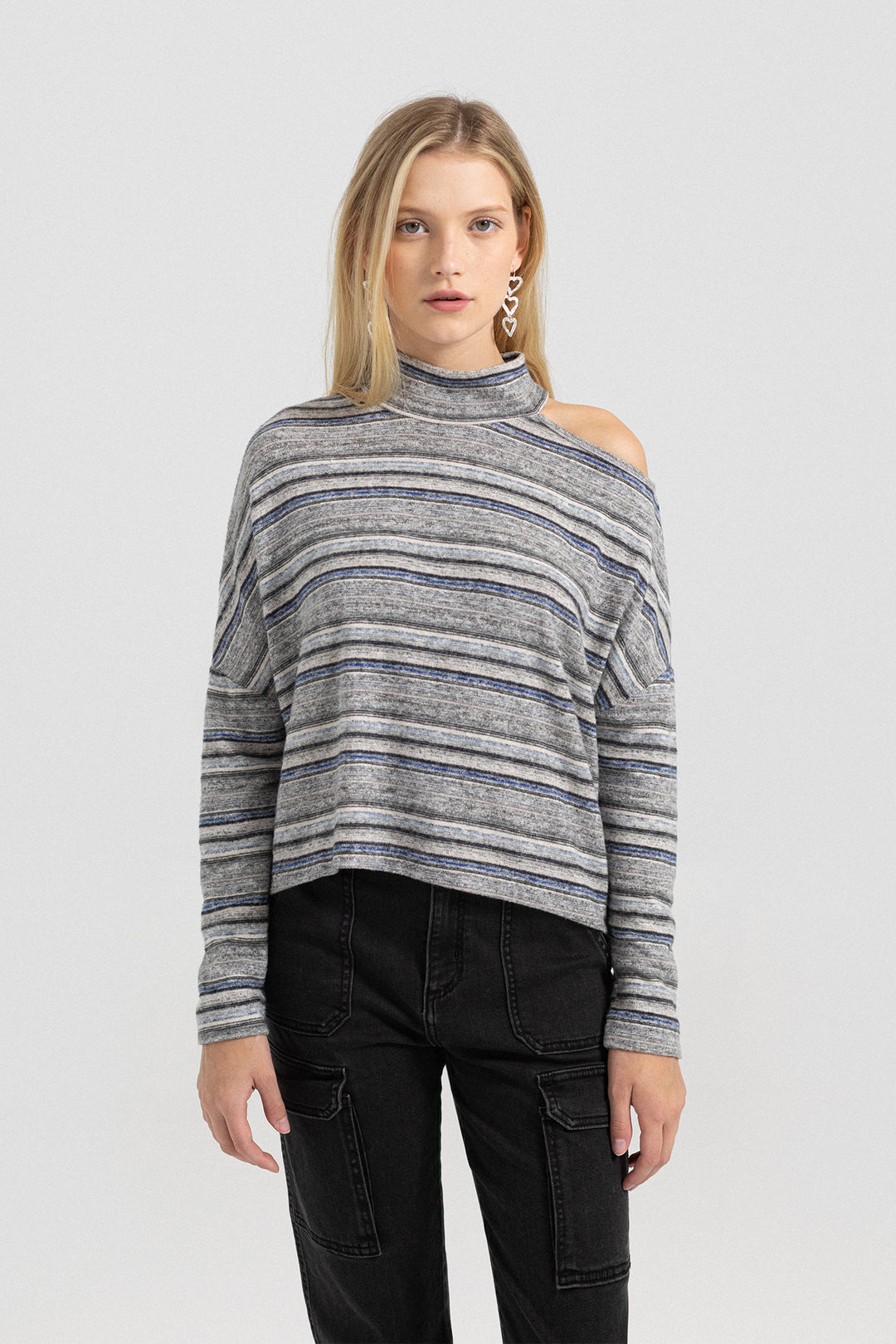 LIA STRIPED T-SHIRT