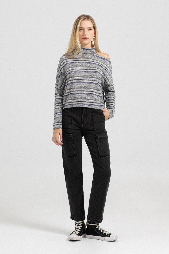 LIA STRIPED T-SHIRT