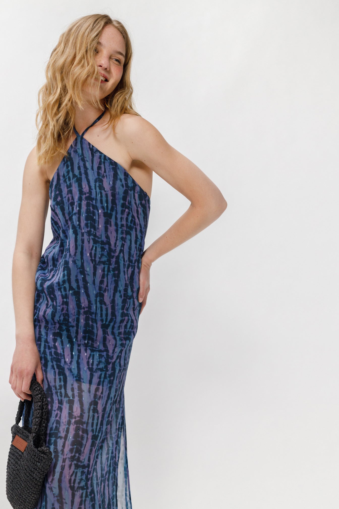 Clovia Camisón Corto De Algodón Para Mujer - Vestido De Noche Con Estampado Floral, Mangas 3/4 Y Bolsillos (Talla M, Granate)
