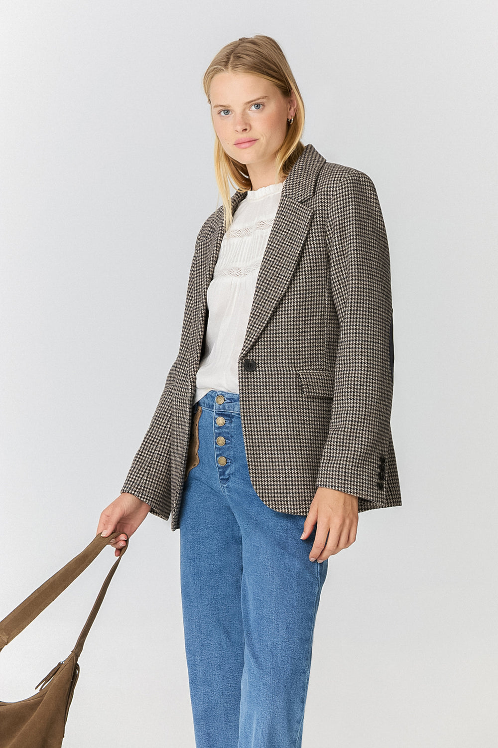 BLAZER PATA DE GALLO CODERAS