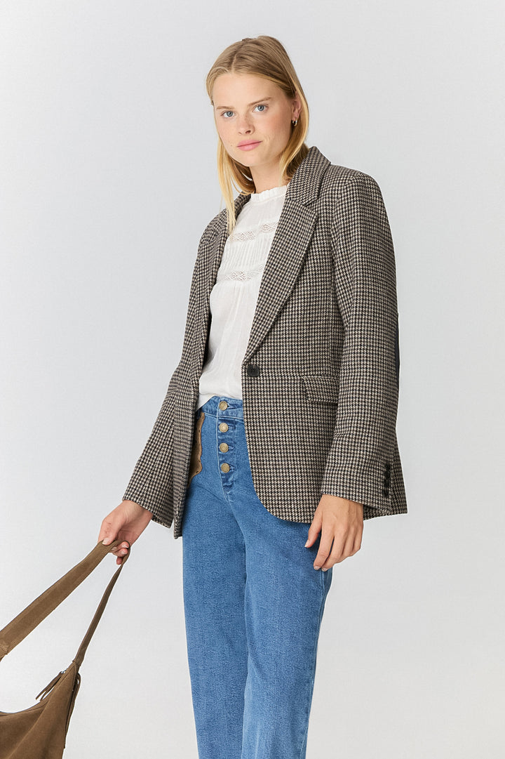 BLAZER PATA DE GALLO CODERAS