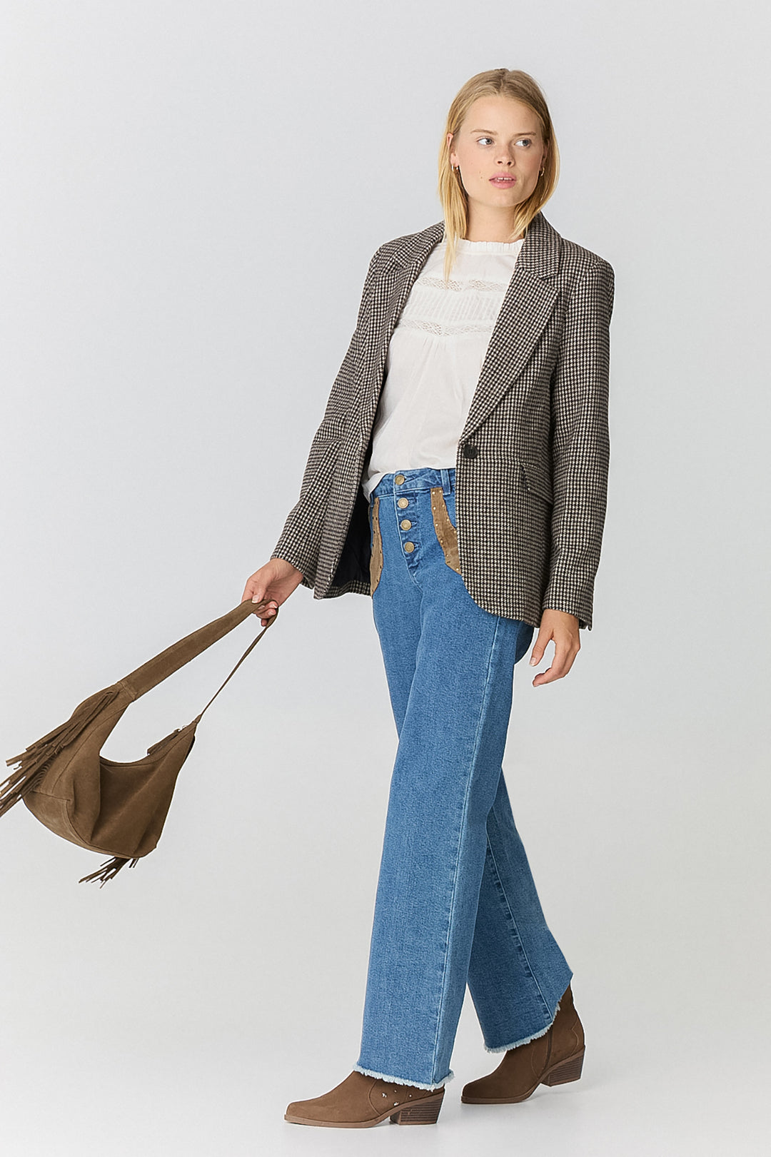 BLAZER PATA DE GALLO CODERAS