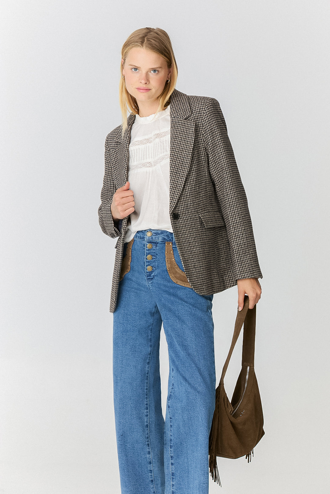 BLAZER PATA DE GALLO CODERAS