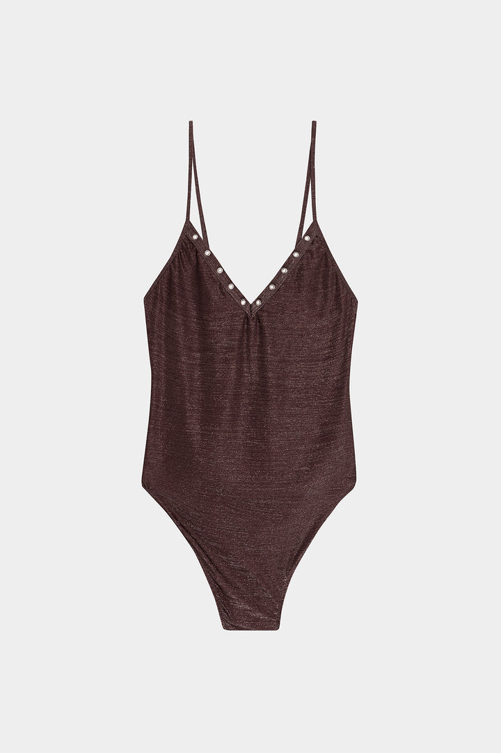 BAÑADOR LUREX EYELETS