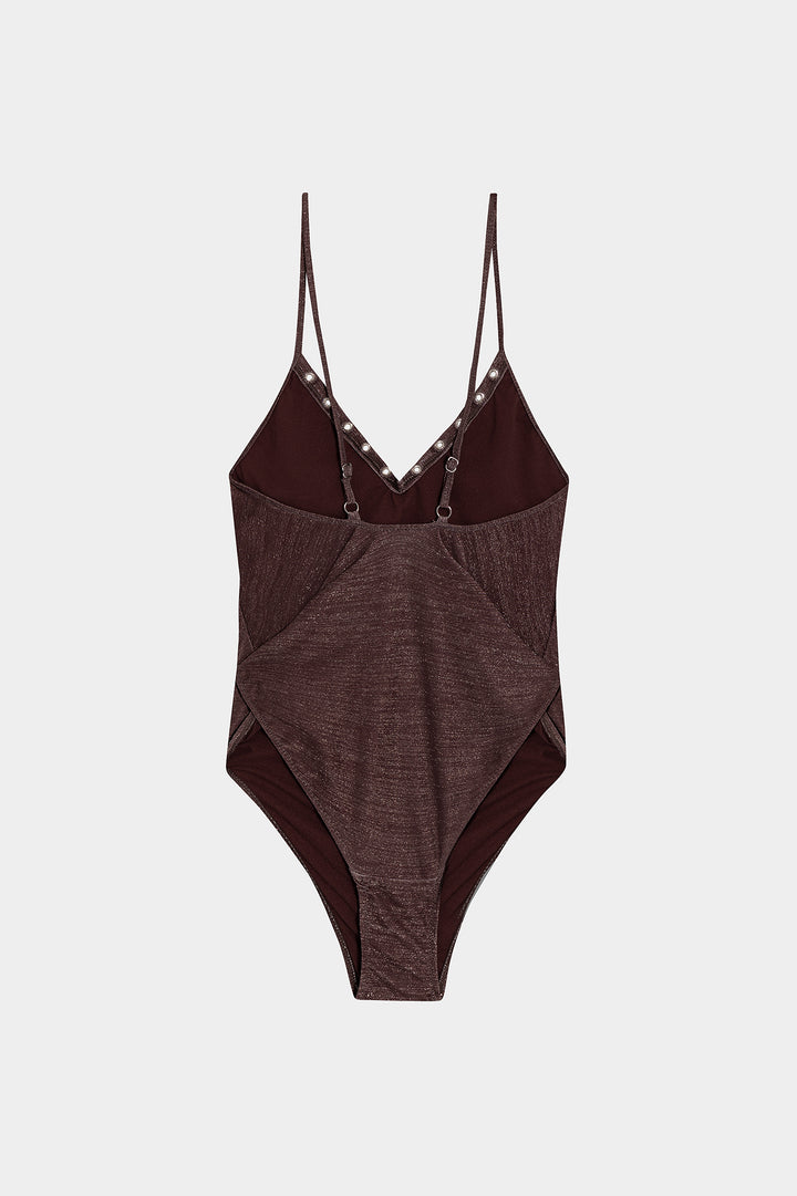 BAÑADOR LUREX EYELETS