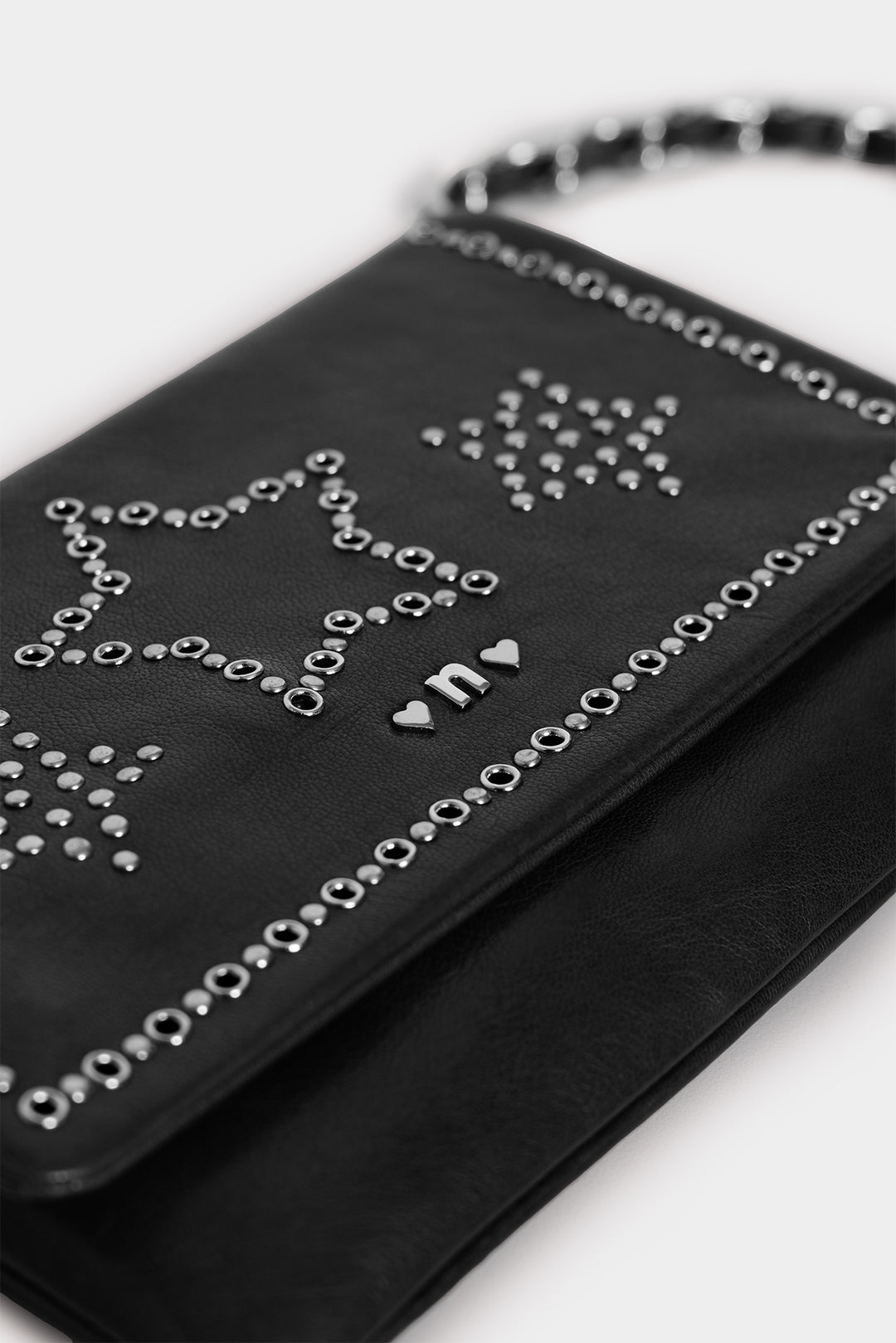 STAR EYELET CROSSBODY BAG