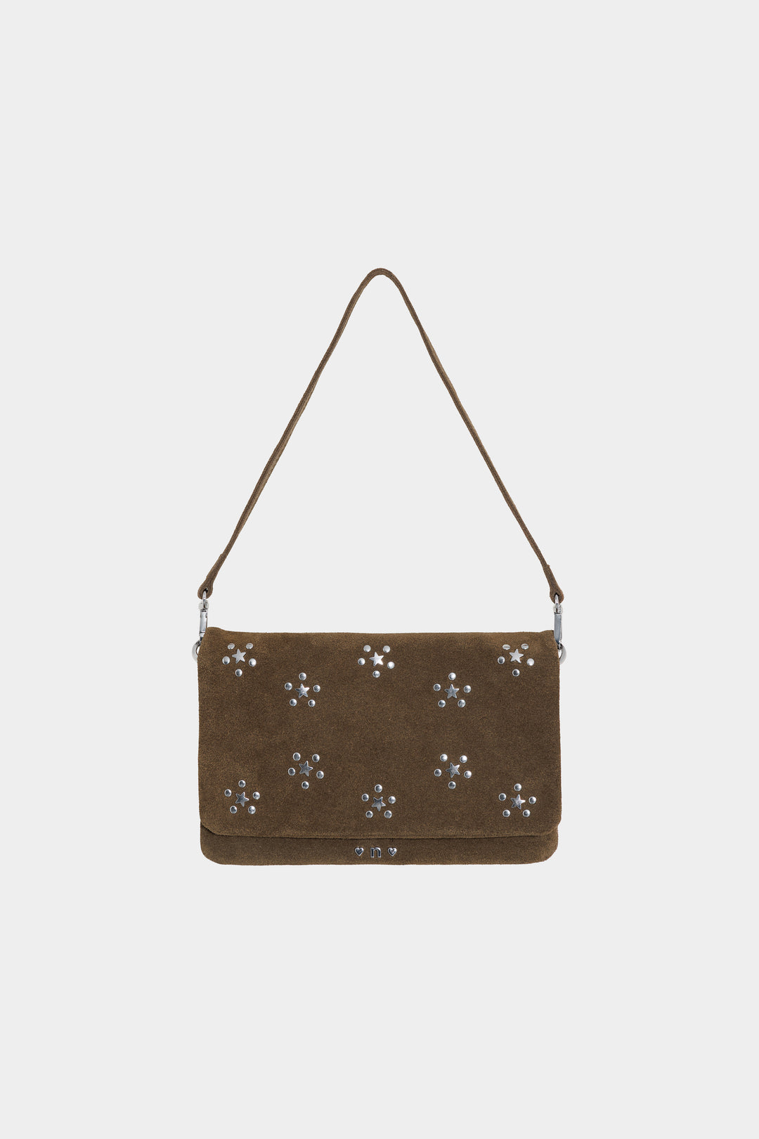 STUDDED CROSSBODY BAG WITH STAR MOTIF