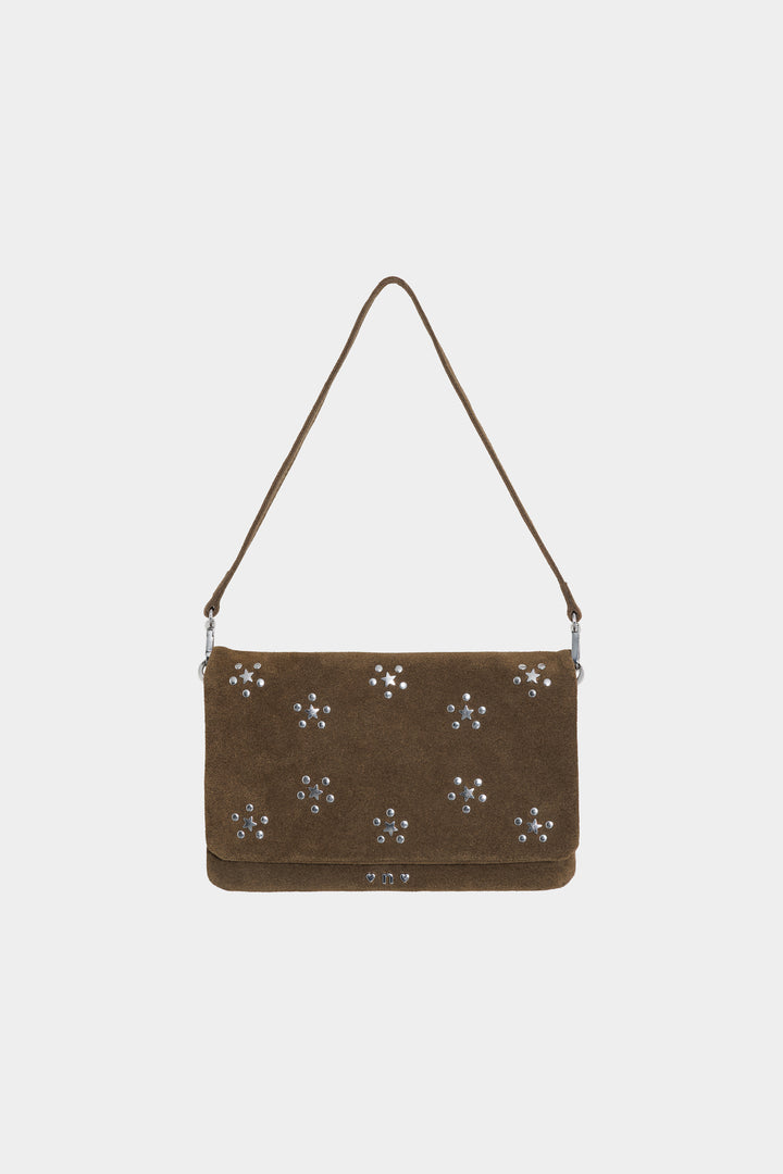 STUDDED CROSSBODY BAG WITH STAR MOTIF