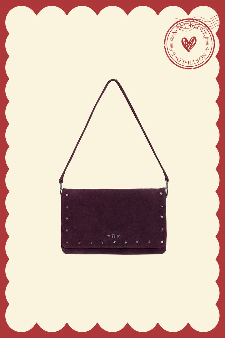 STUDDED STAR CROSSBODY BAG