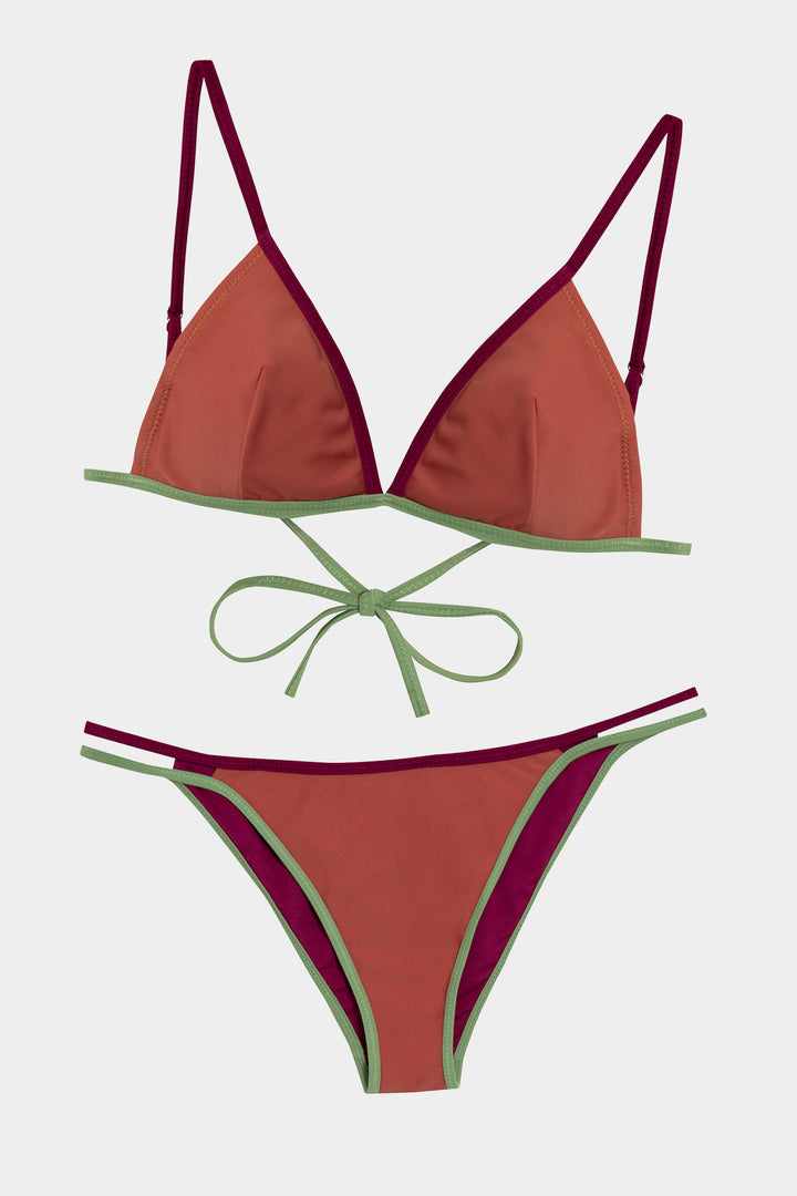 BRAGUITA BIKINI TRICOLOR