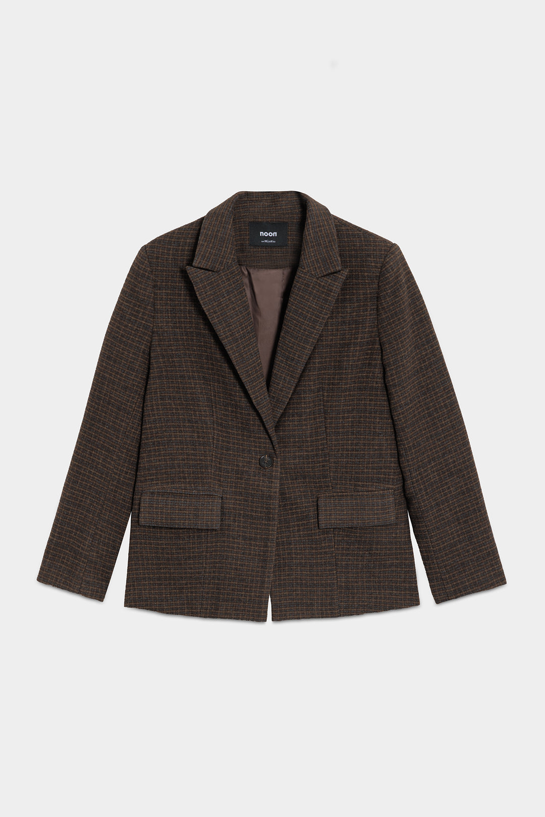 BLAZER CUADROS CON LANA