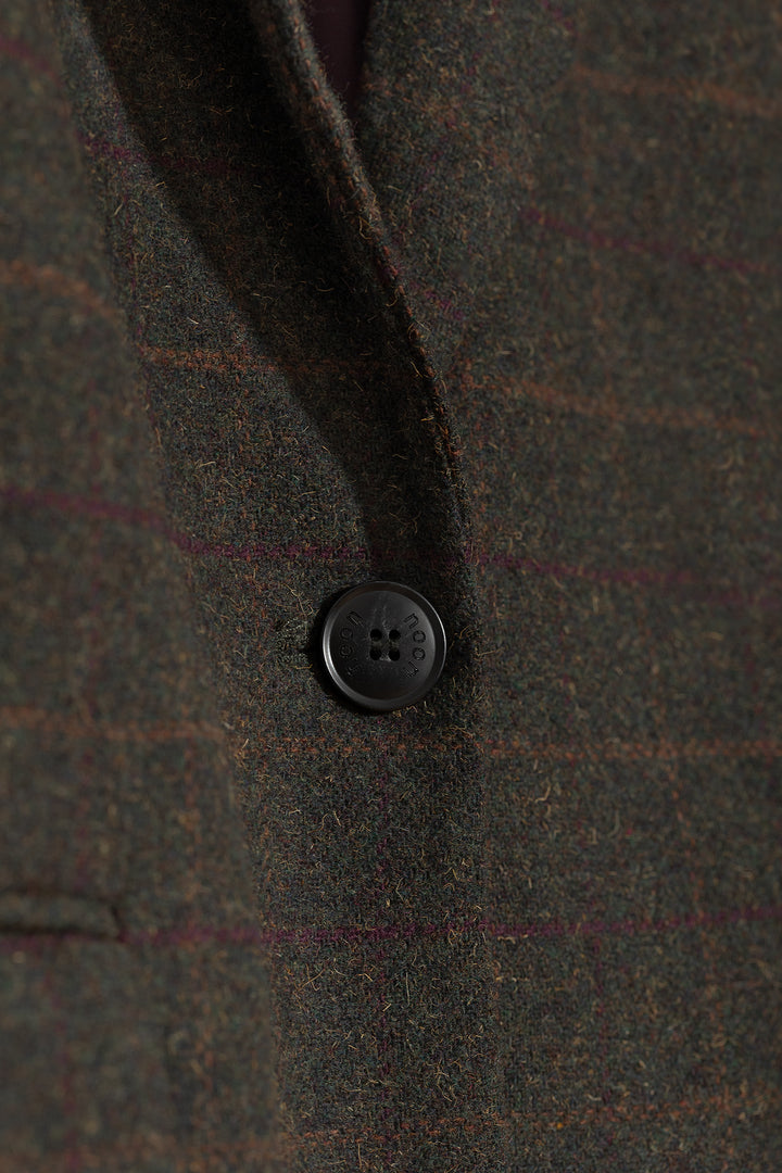 BLAZER CUADROS CON LANA