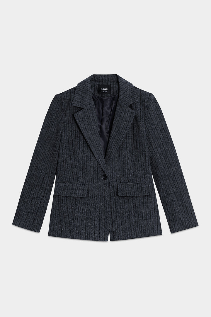 BLAZER RECTA ESPIGA RAYAS