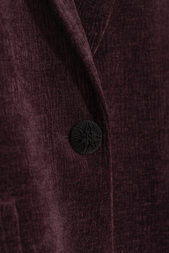 BLAZER TERCIOPELO TEXTURA