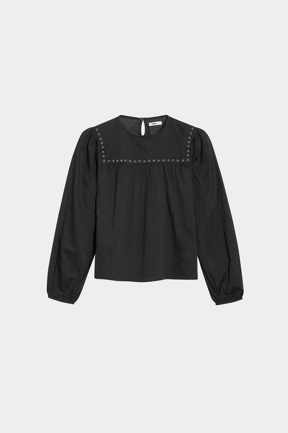 COTTON BLOUSE WITH STUDS