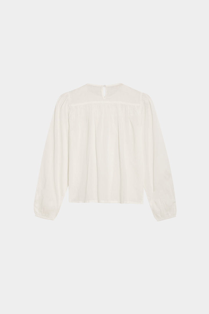 COTTON BLOUSE WITH STUDS