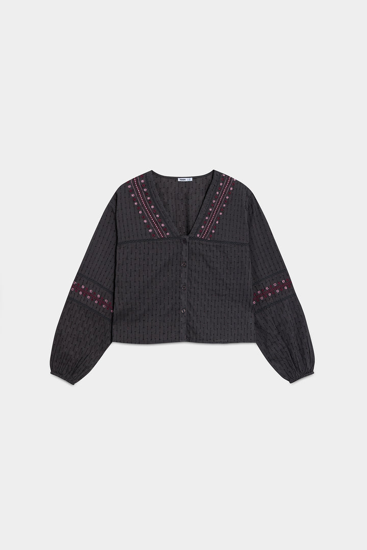 BLUSA BORDADA ENTREDOS