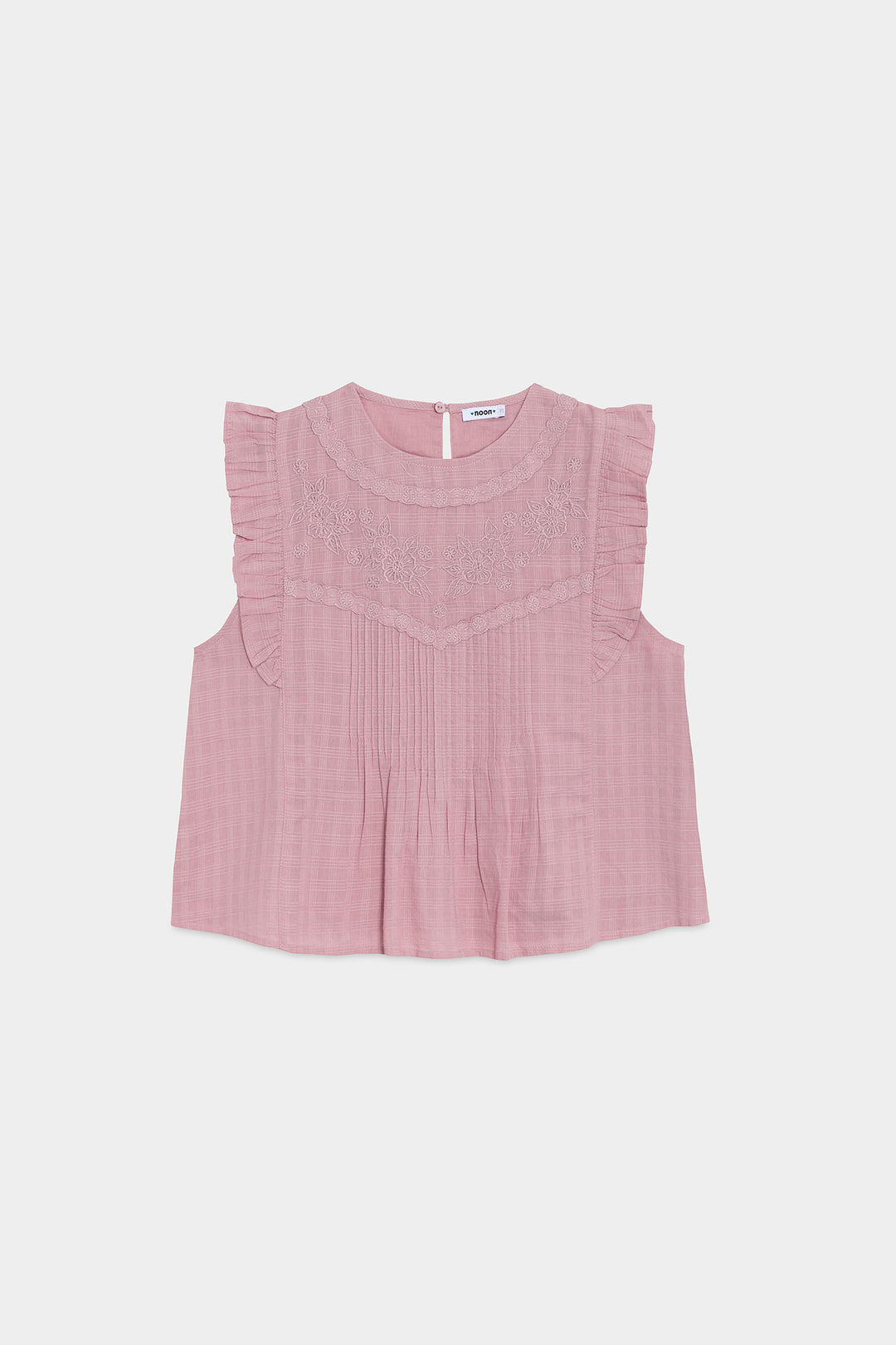 EMBROIDERED BLOUSE WITH STRIPES