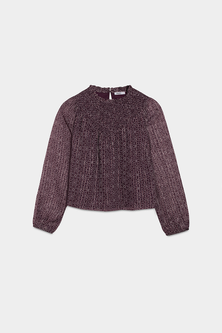 BLUSA CANESU FRUNCIDO