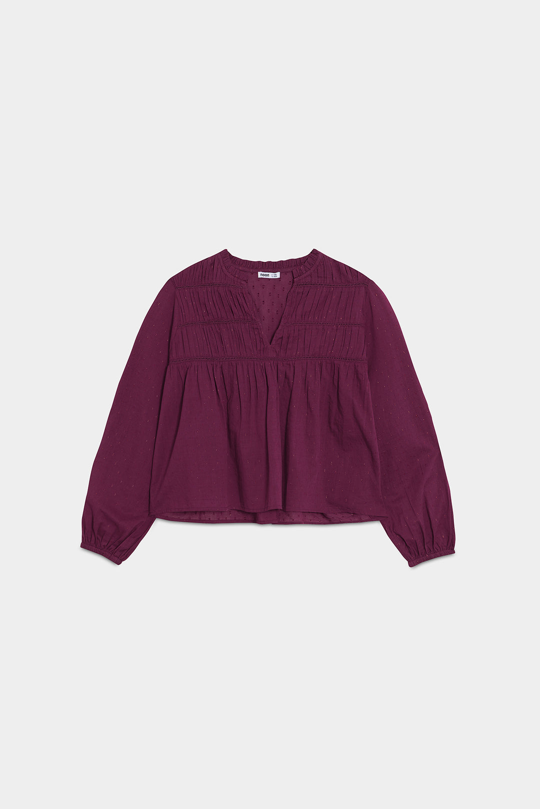 BLUSA FRUNCIDA ENTREDOS