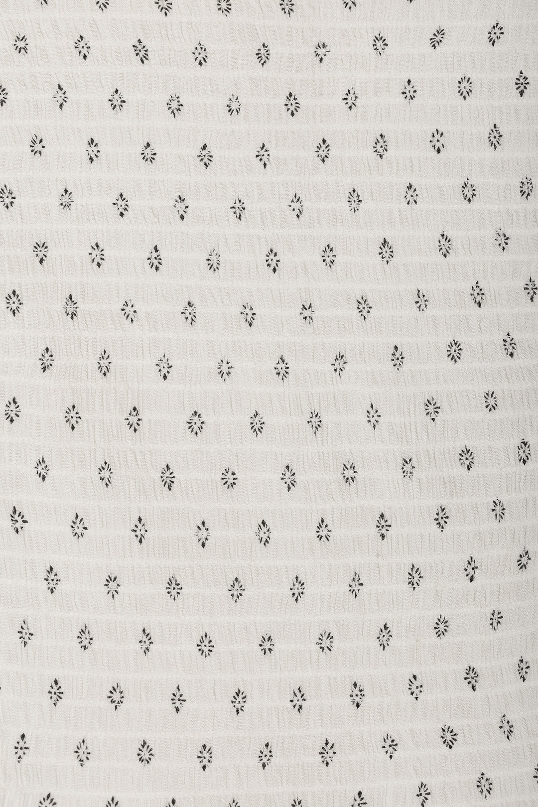 PRINTED GATHERED BLOUSE