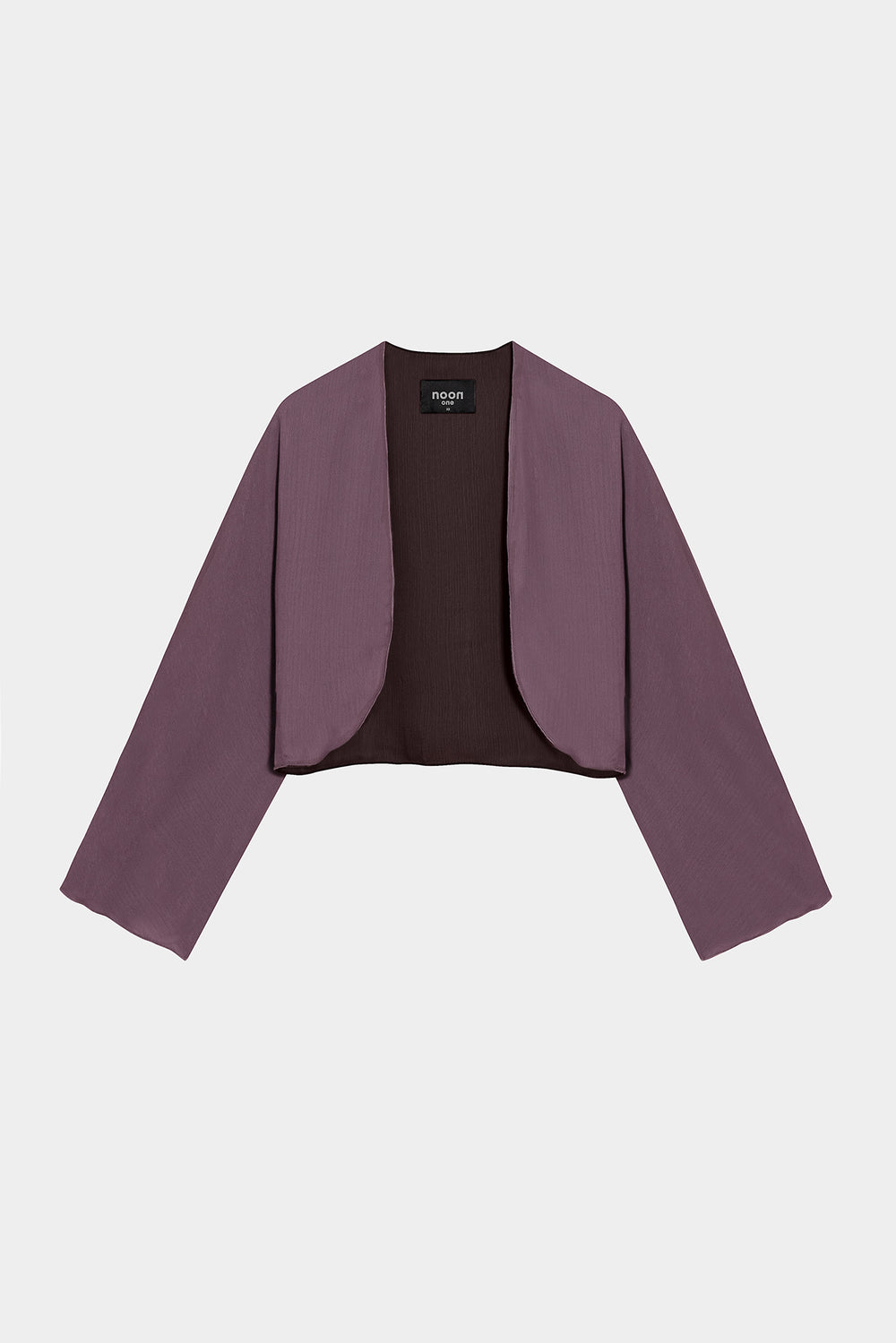 REVERSIBLE CHIFFON BOLERO