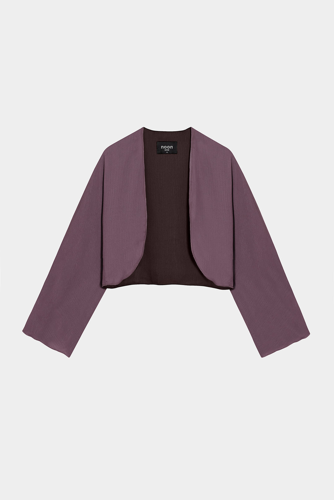 REVERSIBLE CHIFFON BOLERO