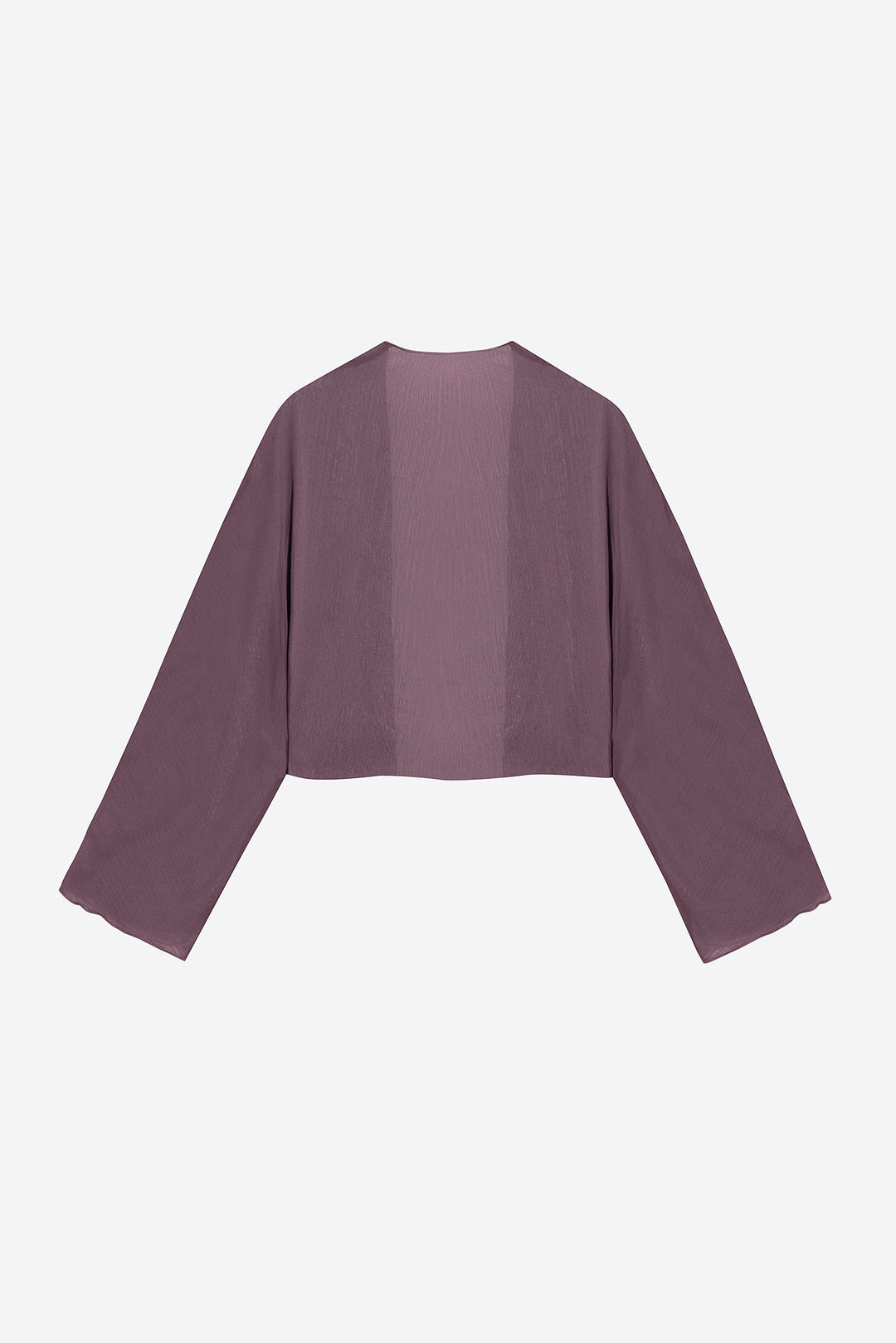 REVERSIBLE CHIFFON BOLERO