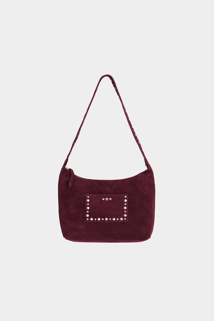 STUDDED POCKET SHOULDER BAG