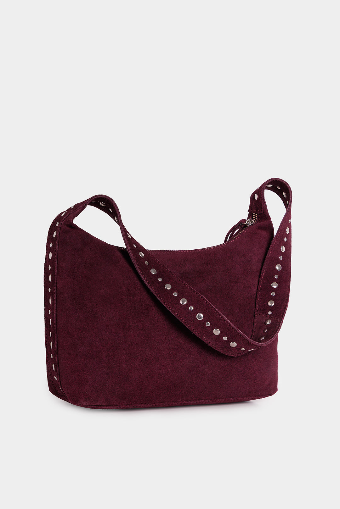 STUDDED POCKET SHOULDER BAG