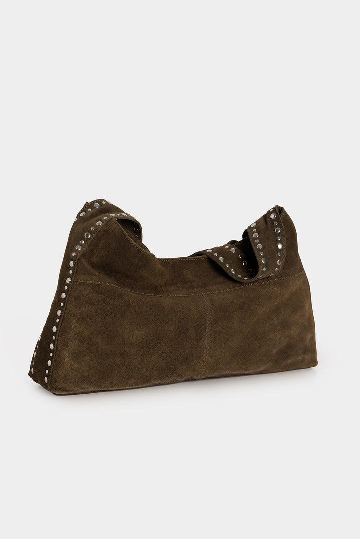 BOLSO OVERSIZE BOLSILLO TACHAS