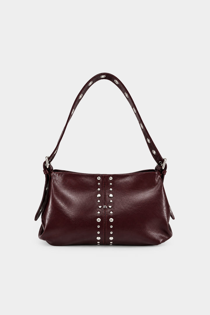 MEDIUM STUDDED LEATHER BAG