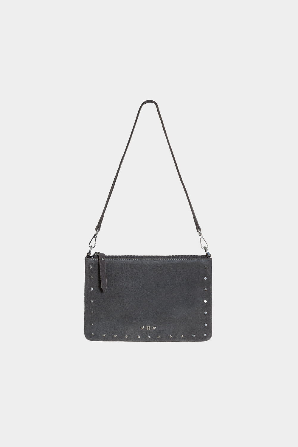 BOLSO PIEL TACHAS ESTRELLAS