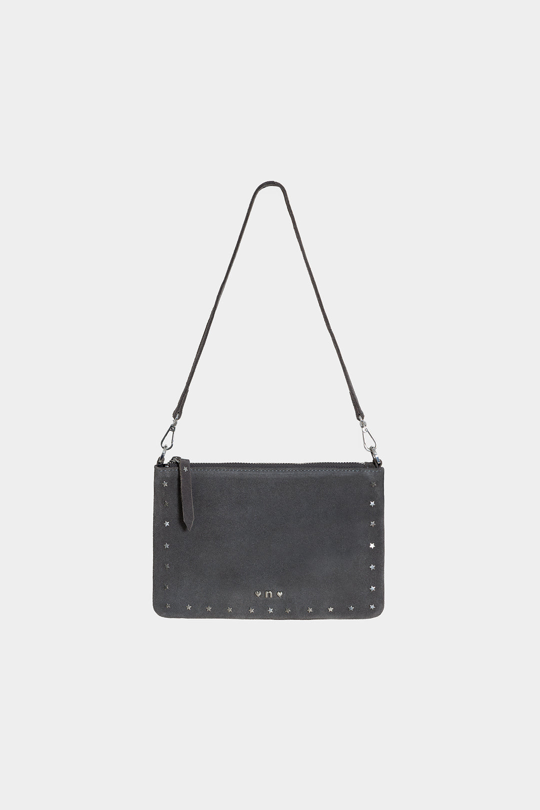 BOLSO PIEL TACHAS ESTRELLAS
