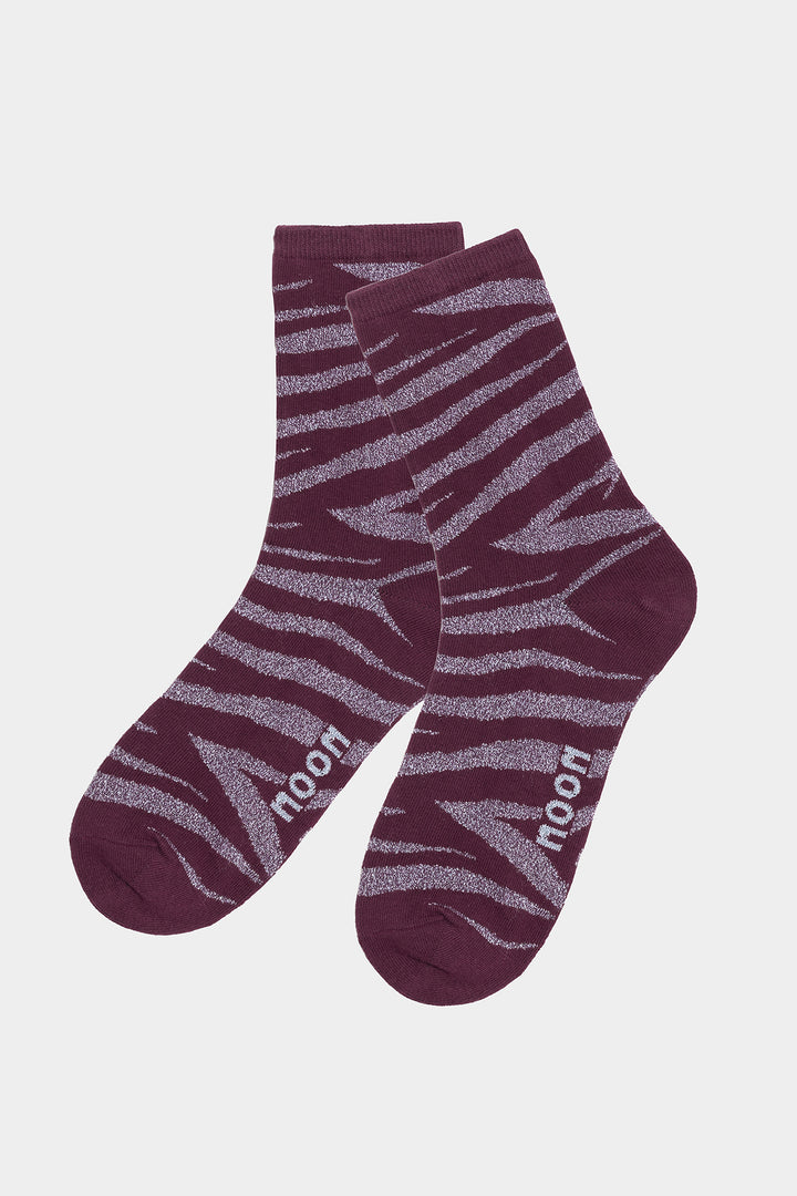 ZEBRA GLITTER SOCKS