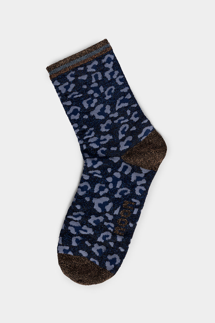 GLITTER LEOPARD SOCK