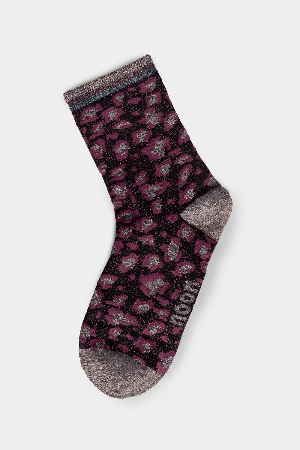 GLITTER LEOPARD SOCK