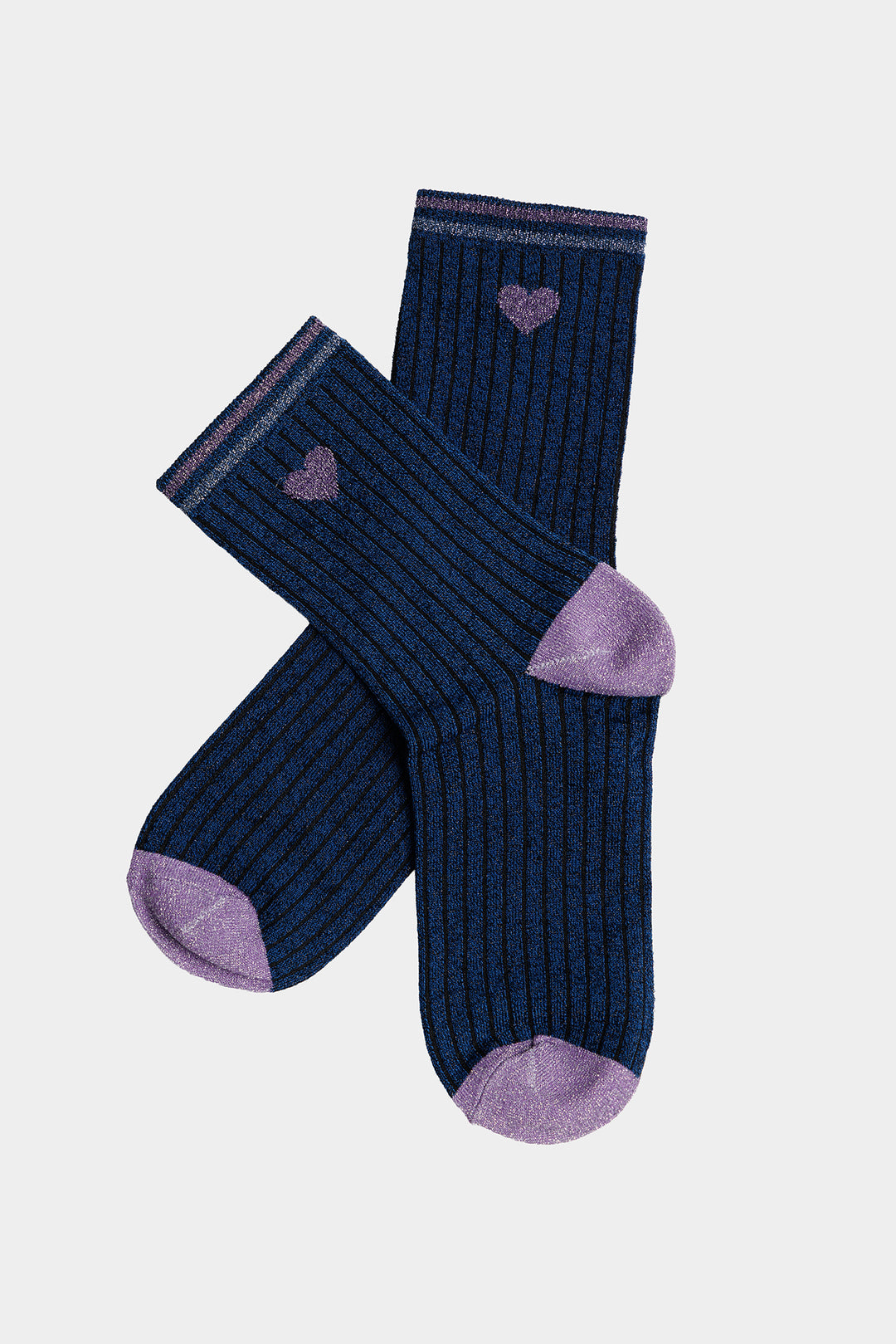 CALCETIN LUREX CONTRASTE