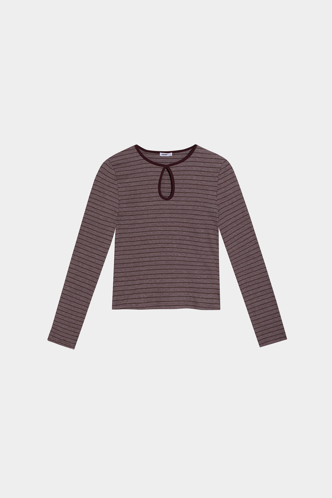 STRIPED OPENING T-SHIRT