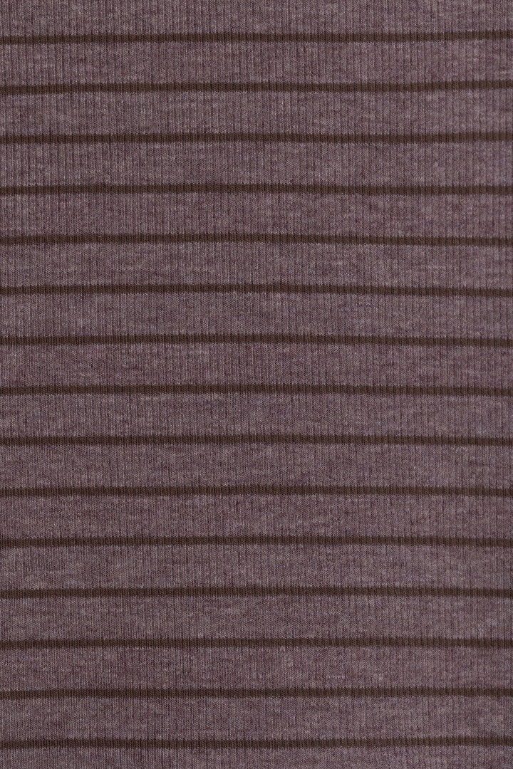 STRIPED OPENING T-SHIRT