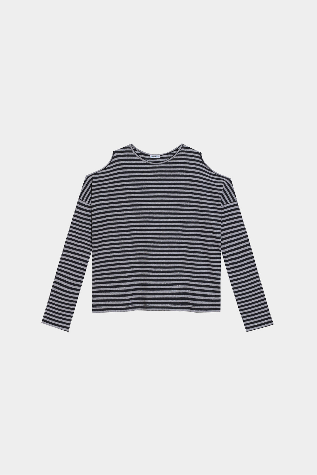STRIPED OPENINGS T-SHIRT