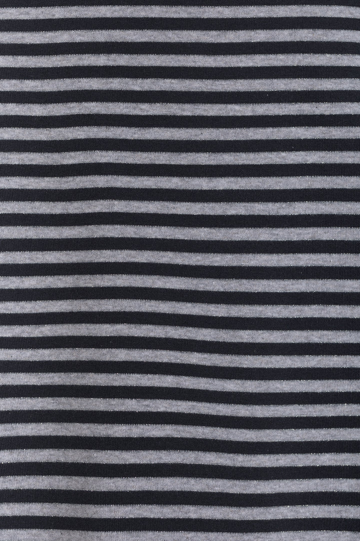 STRIPED OPENINGS T-SHIRT
