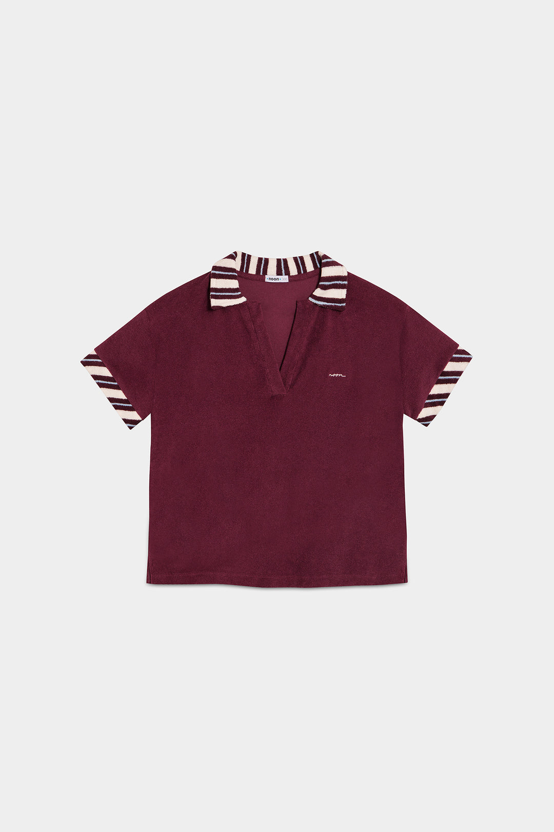 CAMISETA CUELLO POLO TOALLA
